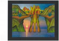 Add New Collection - Sunset Wonder - Colored Pencil  Ink